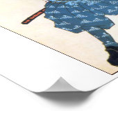 Poster Miyamoto Musashi Peinture c. Années 1800 (Coin)