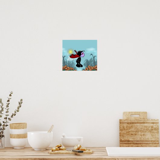 Poster Mizz Ladybug (Cuisine)