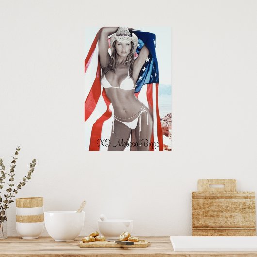 Poster MJB maillot de bain Calendrier American Shot, XO M (Cuisine)