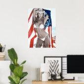 Poster MJB maillot de bain Calendrier American Shot, XO M (Bureau à domicile)