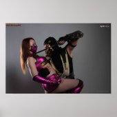 Poster MK Roomies Scorpion X Mileena (Devant)