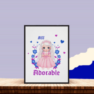 Poster Mlle adorable
