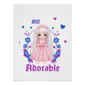 Poster Mlle adorable (Devant)