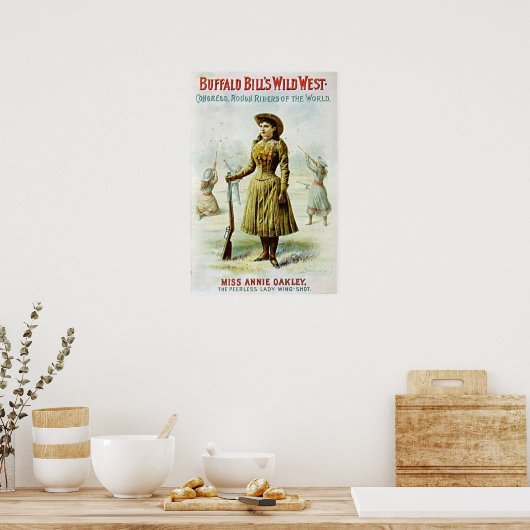 Poster Mlle Annie Oakley (Cuisine)