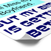 Poster Mlle Boyfriend (Coin)