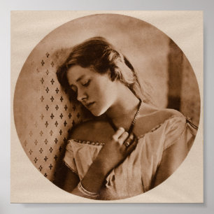 Poster Mlle Ellen Terry, Julia Margaret Cameron