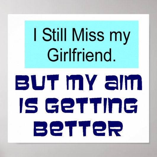 Poster Mlle ma petite amie (Devant)