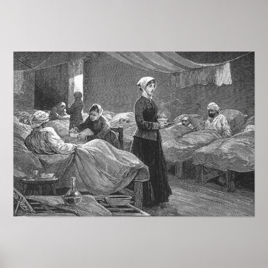 Poster Mlle Nightingale à l'hôpital Barrack (Devant)