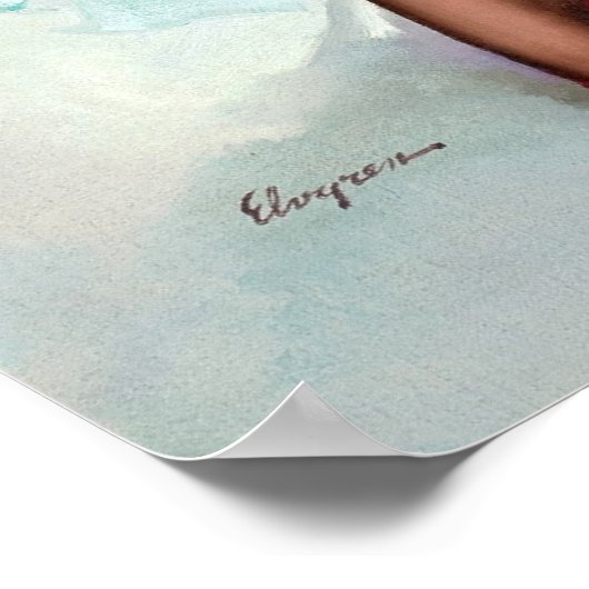 Poster Mlle Pin Up (Coin)