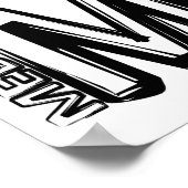 POSTER MLT GRUNGE TEXTE TECHNICIEN DE LABORATOIRE MÉDICAL (Coin)