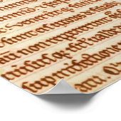 Poster Mme 21 fol.97 Ruth et Boaz, d'une Bible (Coin)