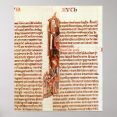 Poster Mme 21 fol.97 Ruth et Boaz, d'une Bible (Devant)