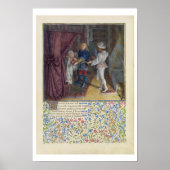 Poster Mme 2597 Roi René rêve : Le Dieu de l'Amour vole (Devant)