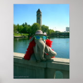Poster Mme Ella au parc (Devant)