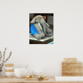Poster Mme Ella va à la piscine (Cuisine)