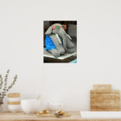 Poster Mme Ella va à la piscine (Cuisine)