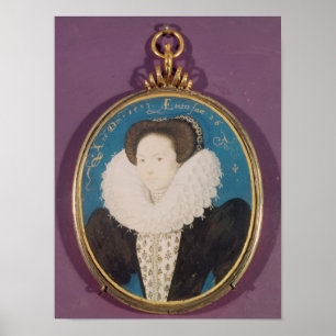 Poster Mme Hollande, âgée 26, 1593
