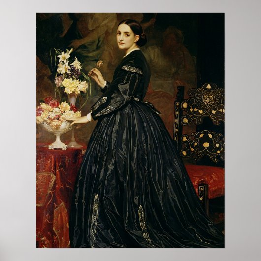 Poster Mme James Guthrie, c.1864-5 (huile sur toile) (Devant)
