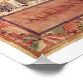 Poster Mme Lat 1141 fol.2v Le couronnement de Charles II (Coin)