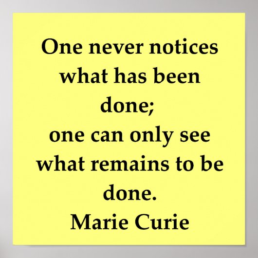 Poster mme marie curie (Devant)