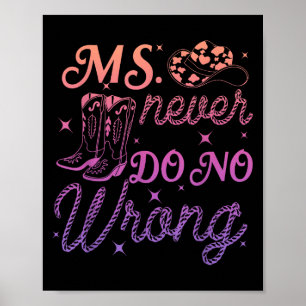 Poster Mme Ne Faisons Jamais De Conception Incorrecte