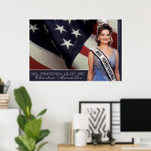 Poster Mme Pennsylvania Galaxy 2002 - lt. Bleu - 2 (Bureau à domicile)