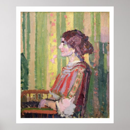 Poster Mme Robert Bevan, c.1913 (oil on canvas) (Devant)