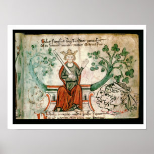 Poster Mme Royal 20 A11 Richard I (1157-99) (le Lion-Hea