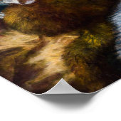 Poster Mme Siddons de Thomas Gainsborough (Coin)