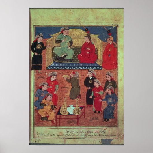 Poster Mme Supp. Pers.Arghan Khan avec deux de ses (Devant)