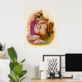 Poster Mme Twitchit et Moppet (en 23 tailles) (Bureau à domicile)