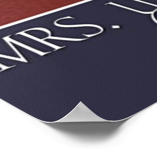 Poster Mme U.S. Galaxy - 1 (Coin)