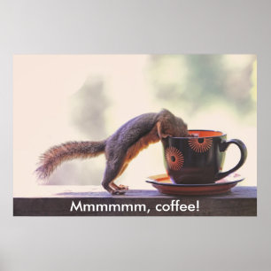 Poster Mmmmmm, café !