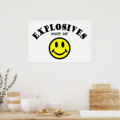 Poster MMS : Explosifs (Cuisine)