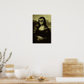 Poster Mo-der-na Lisa (Cuisine)
