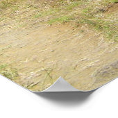 Poster Moai à l'île de Pâques de Rano Raraku (Coin)