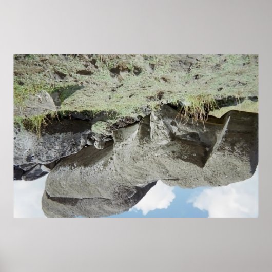 Poster Moai Pit dans le ciel (Devant)