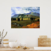 Poster Moat Mountain, New Hampshire Bierstadt (Cuisine)