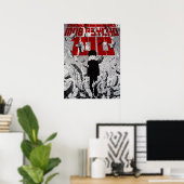 Poster Mob Psycho 100 Vintage (Bureau à domicile)