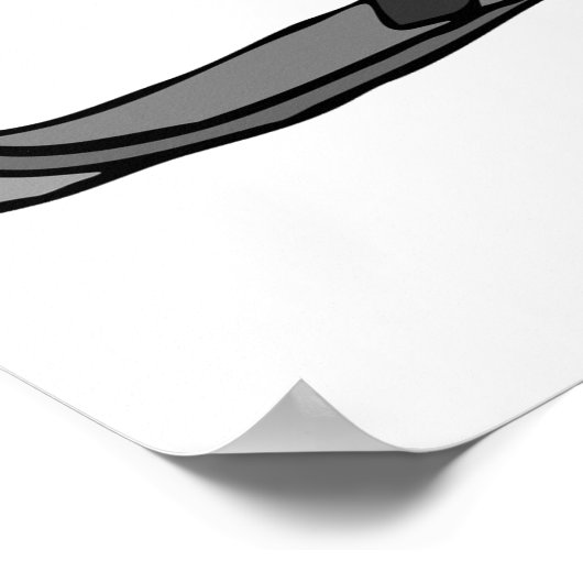 Poster Mobile de neige rouge (Coin)