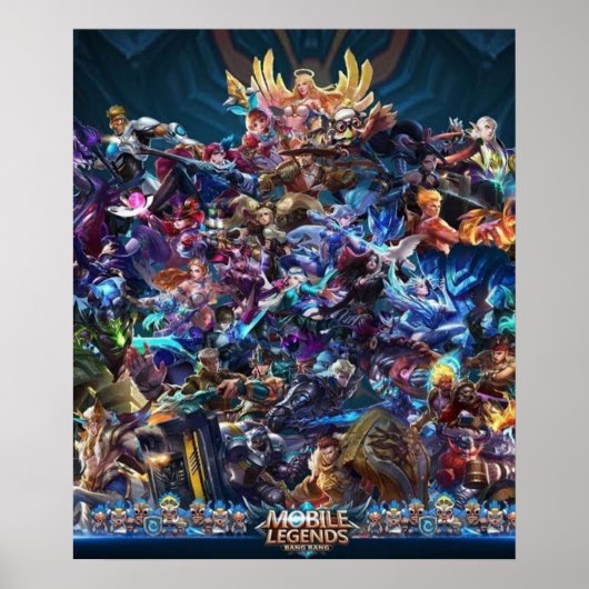 Poster Mobile Legends Bang Bang (Devant)