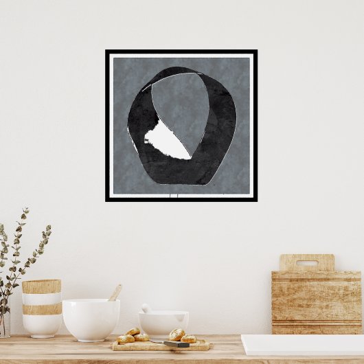 Poster Mobius Strip Zen Enso (Cuisine)