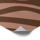 Poster Mocha Mousse Abstrait rétro 03 (Coin)