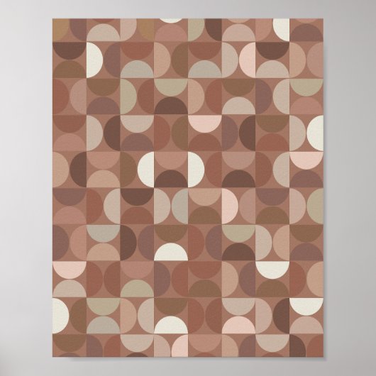 Poster Mocha Mousse Moderne (Devant)