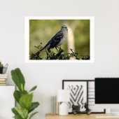 Poster mocking bird (Bureau à domicile)