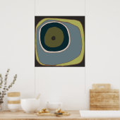Poster Mod Circle 1 - Art Print (Cuisine)