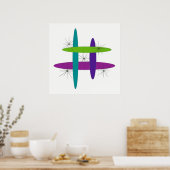 Poster Mod Elliptique (Cuisine)