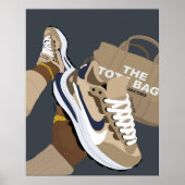 Poster Mode basket Art numérique (Devant)