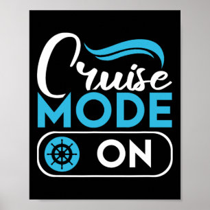 Poster Mode Croisière Sur Traversier Croisière Voyage En