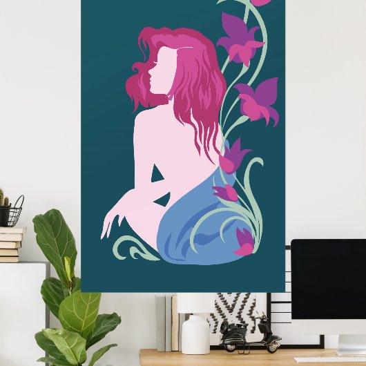 Poster Mode design moderne design spa à la mode (Bureau à domicile)